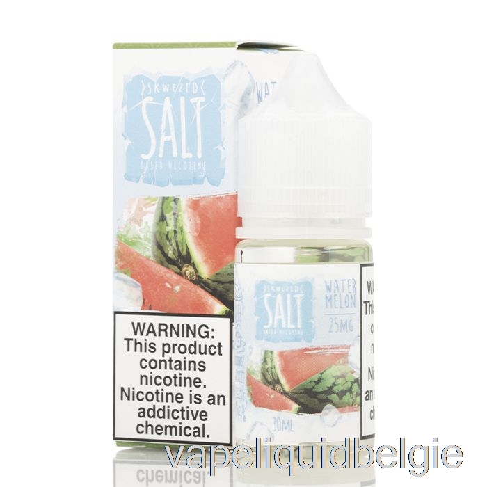 Vape Vloeibaar Ijs Watermeloen - Gezouten Zout - 30 Ml 25 Mg